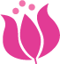 pink flower graphic