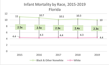 Infant Mortality graph